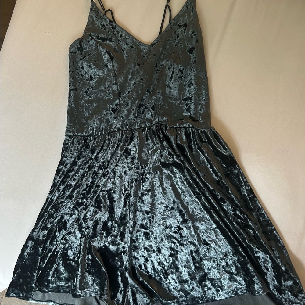 Crushed Velvet Romper